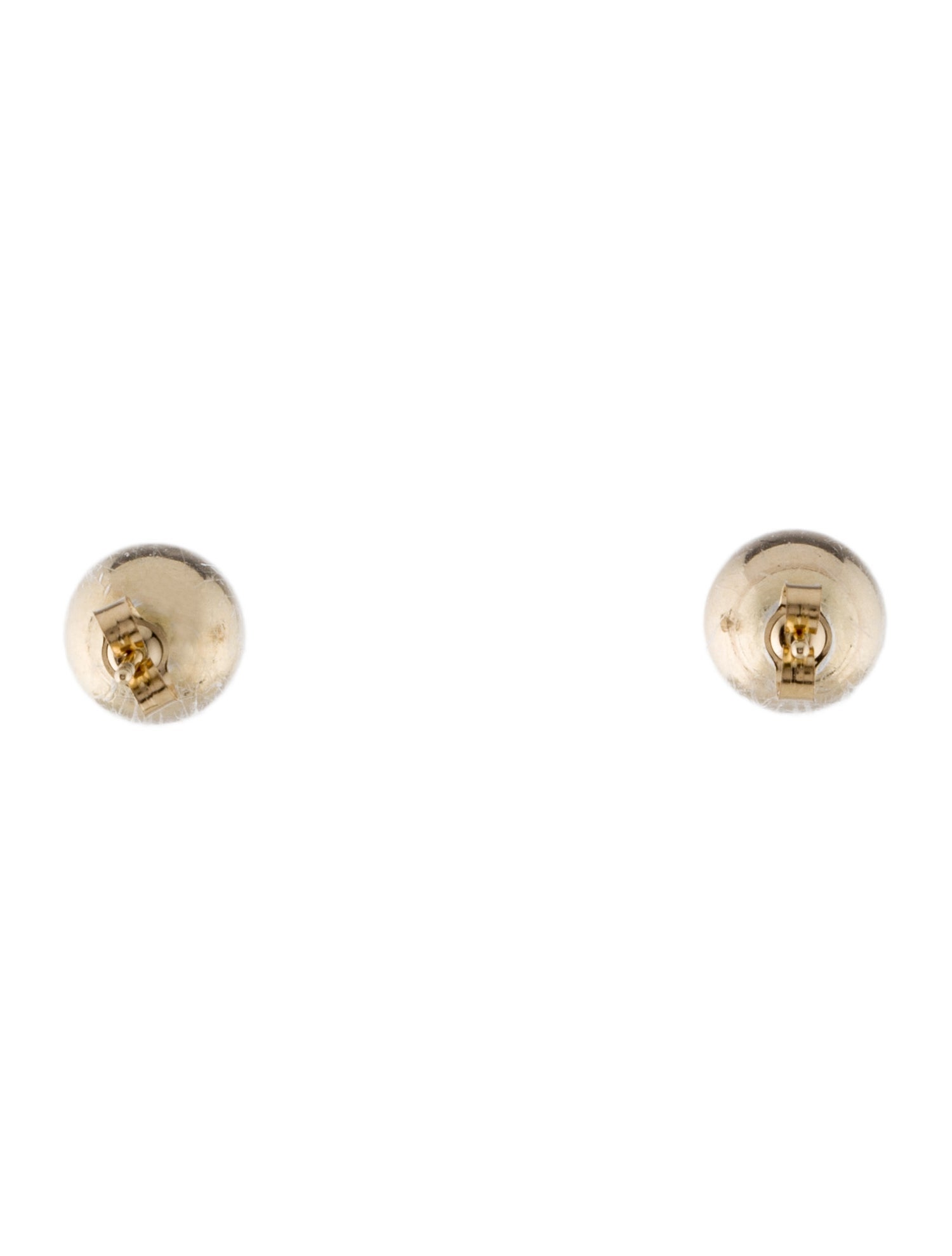 Earrings 14K Round Stud Earrings
